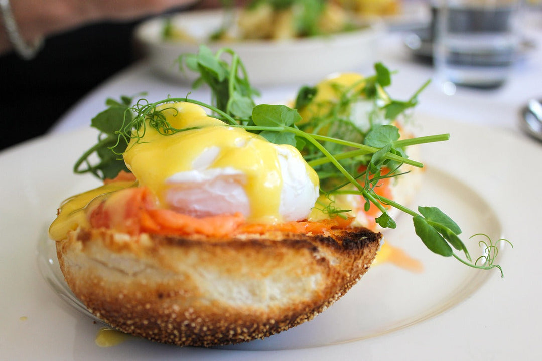 Stone Crab Benedict with Key Lime Hollandaise Recipe